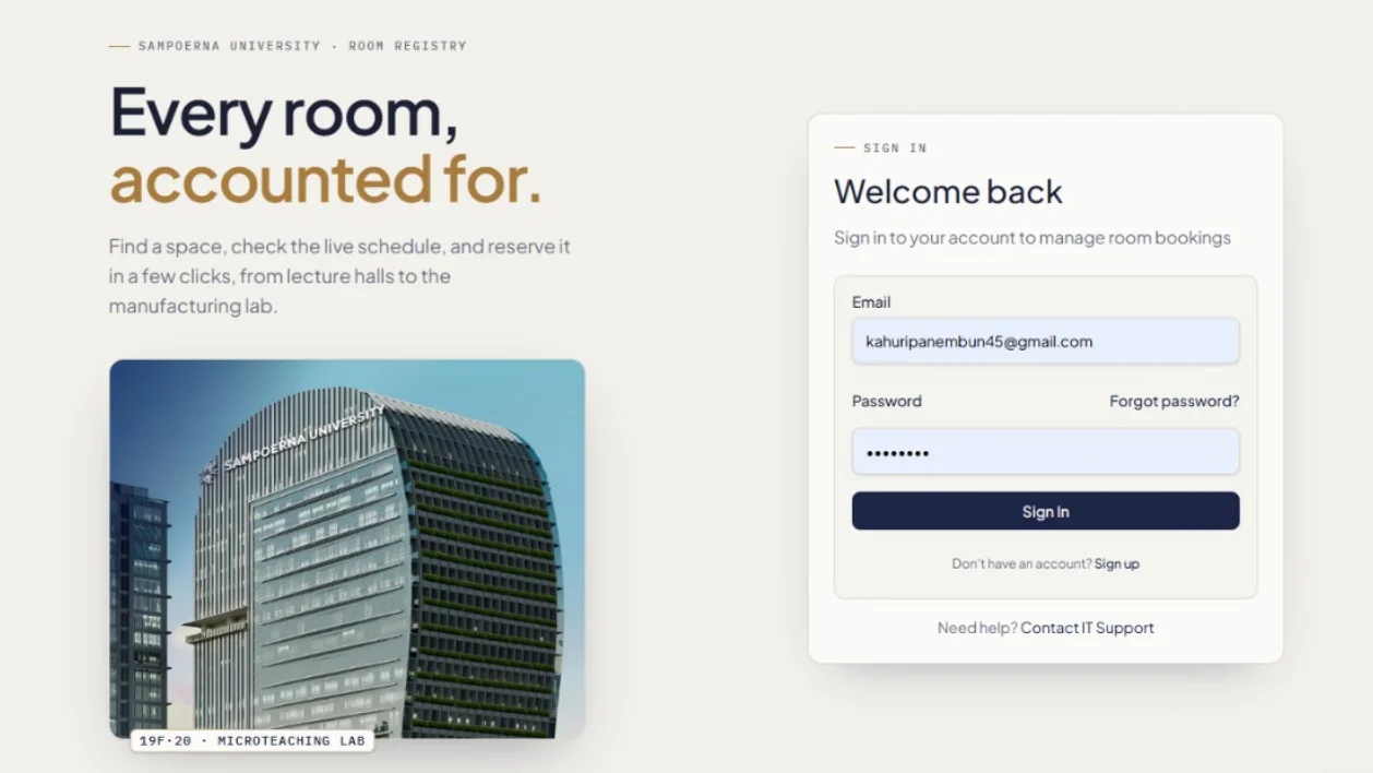 RoomifyU screenshot 1